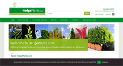 Desktop Screenshot of hedgeplants.com